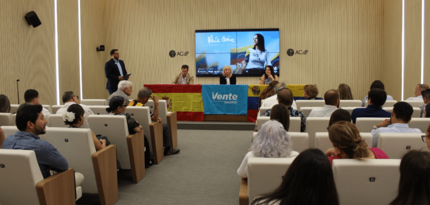 Fundación Disenso presenta en la Universidad San Pablo CEU el documental “María Corina: la conquista de la libertad”