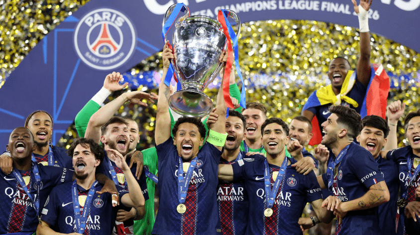 PSG Campeón de la Champions League 2026; segundo titulo consecutivo.