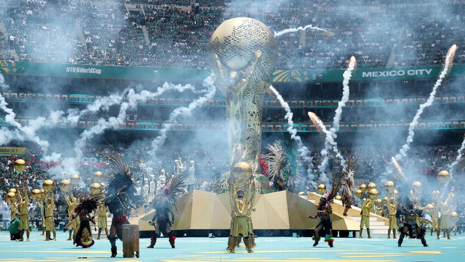 Grandiosa ceremonia inaugural en México del Mundial FIFA 2026 - Derecha ...